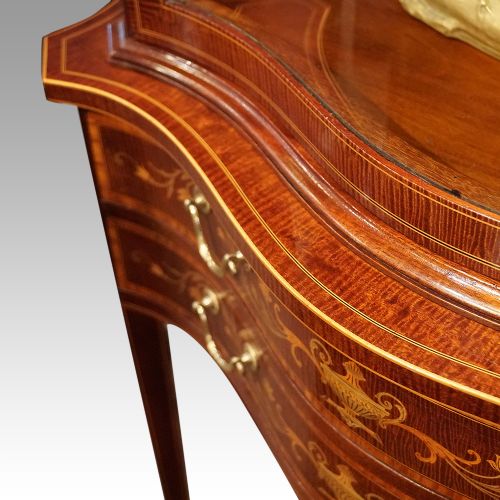 fig 3. Edwardian inlaid cabinet