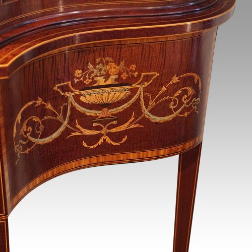 fig 5. Edwardian inlaid cabinet