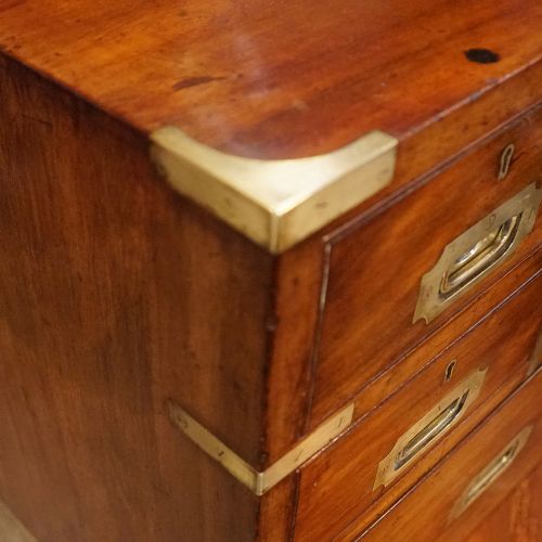 fig 3. Victorian secrétaire campaign chest