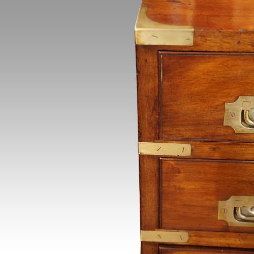 fig 4. Victorian secrétaire campaign chest
