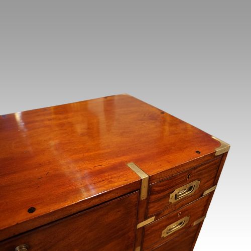 fig 5. Victorian secrétaire campaign chest