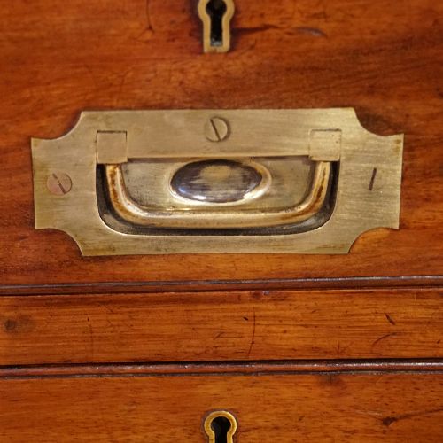 fig 8. Victorian secrétaire campaign chest