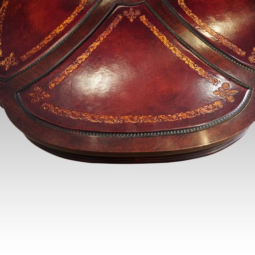 fig 6. Pair of Duncan Fyffe style mahogany lamp tables