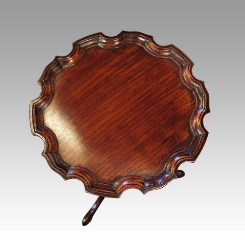 fig 2. Pair Georgian style mahogany wine tables