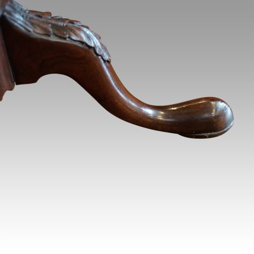 fig 4. Pair Georgian style mahogany wine tables