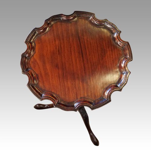 fig 6. Pair Georgian style mahogany wine tables
