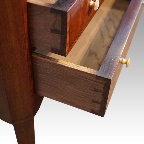 fig 5. Pair of Georgian style bedside cabinets