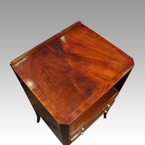 fig 8. Pair of Georgian style bedside cabinets