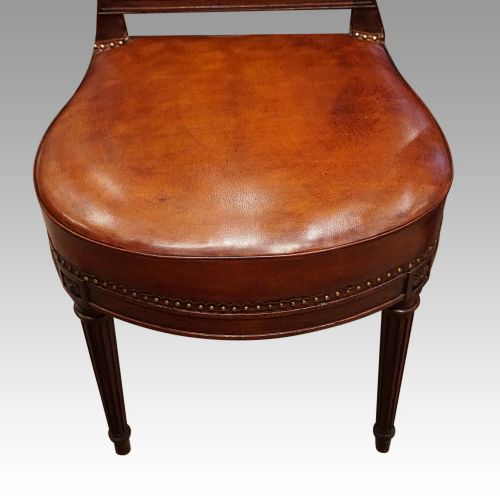 fig 6. Set of 8 Edwardian mahogany dining chairs
