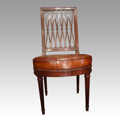 fig 8. Set of 8 Edwardian mahogany dining chairs