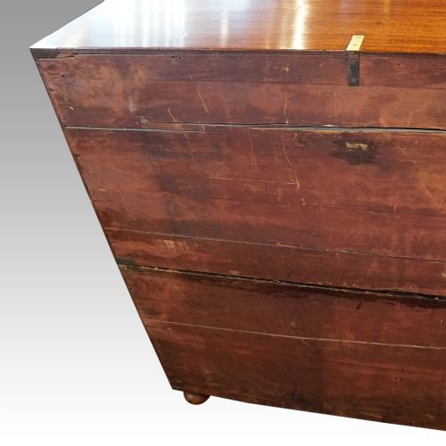 fig 6. Antique teak campaign chest