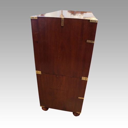 fig 8. Antique teak campaign chest