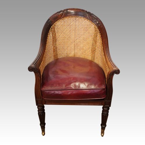 Regency Rosewood Library Chair