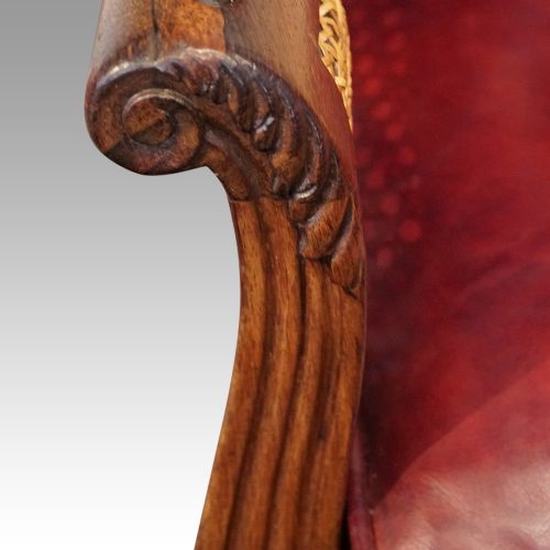 fig 1. Regency rosewood library chair