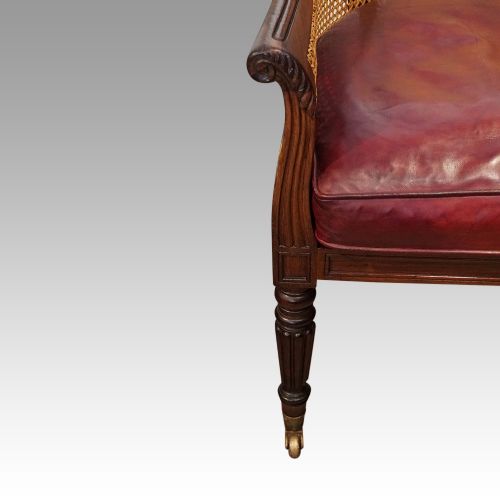 fig 2. Regency rosewood library chair
