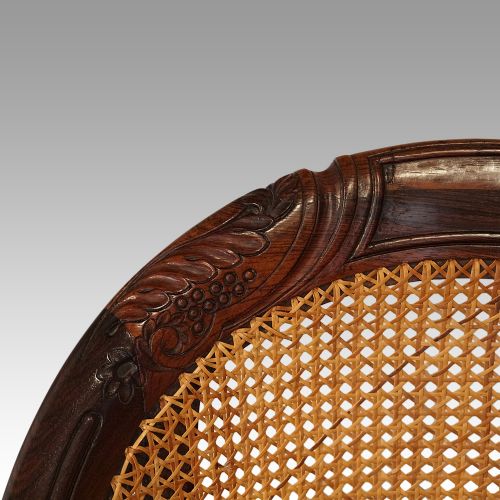 fig 4. Regency rosewood library chair