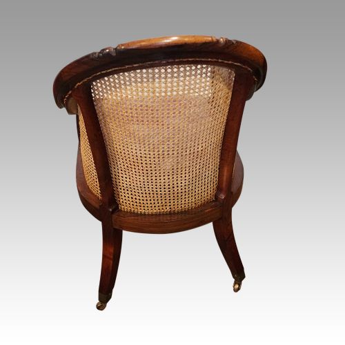 fig 5. Regency rosewood library chair