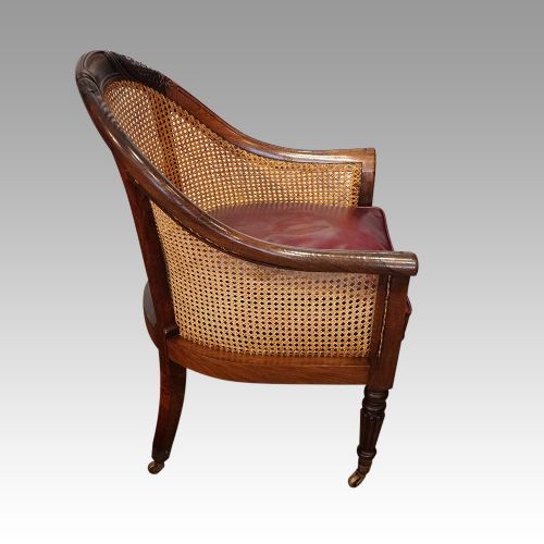 fig 9. Regency rosewood library chair