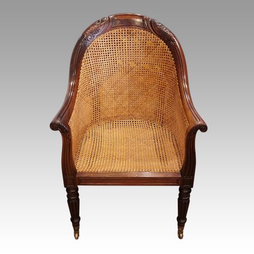 fig 10. Regency rosewood library chair