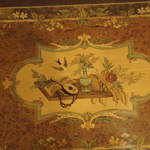 fig 8. 19thc. French inlaid dressing table