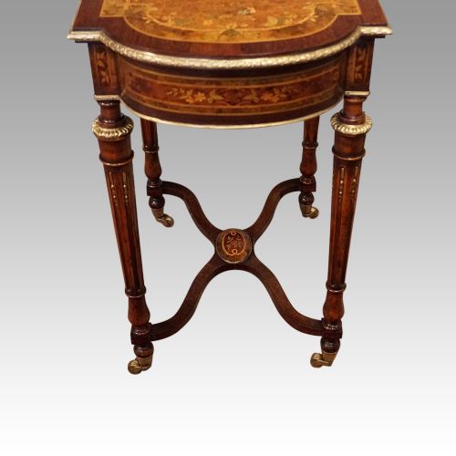 fig 9. 19thc. French inlaid dressing table