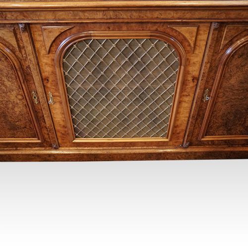 fig 2. Victorian walnut side cabinet