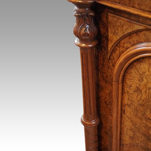 fig 4. Victorian walnut side cabinet