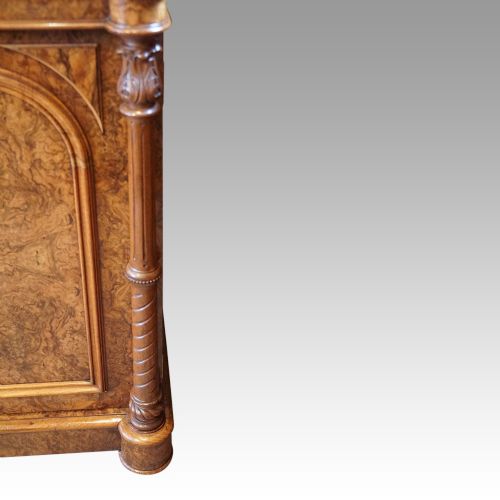 fig 5. Victorian walnut side cabinet