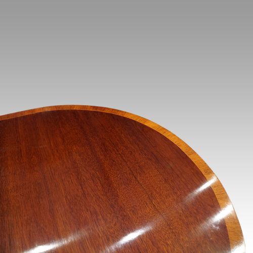 fig 4. George VI twin pillar dining table