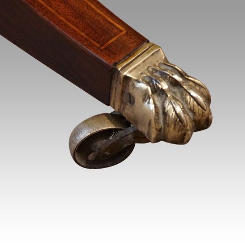 fig 5. George VI twin pillar dining table