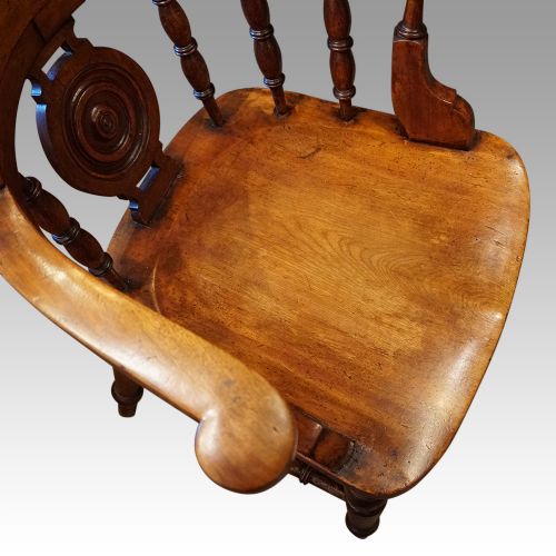 fig 1. Victorian captain’s desk chair