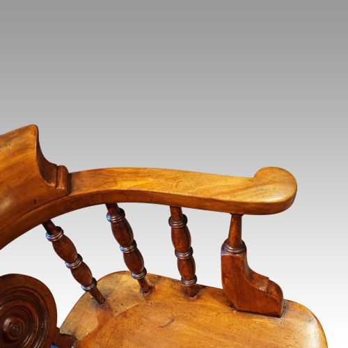 fig 2. Victorian captain’s desk chair