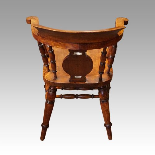 fig 5. Victorian captain’s desk chair