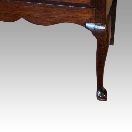 fig 4. Antique oak dresser base