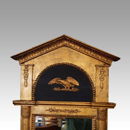 fig 4. Pair of Antique gilt pier mirrors