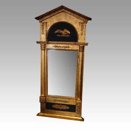 fig 5. Pair of Antique gilt pier mirrors