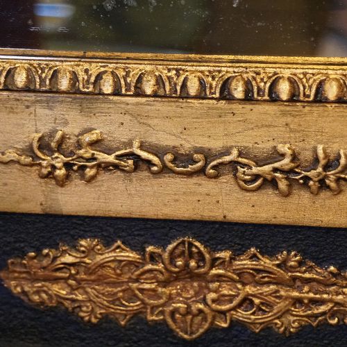 fig 7. Pair of Antique gilt pier mirrors