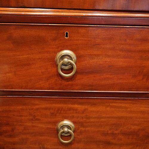 fig 3. Regency mahogany linen press
