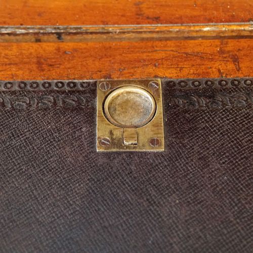 fig 3. Victorian mahogany desk
