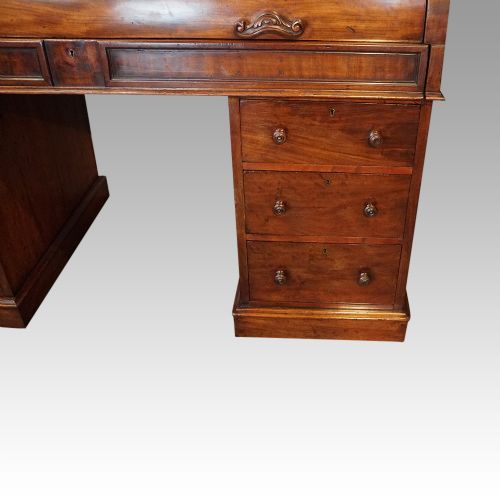 fig 5. Victorian mahogany desk