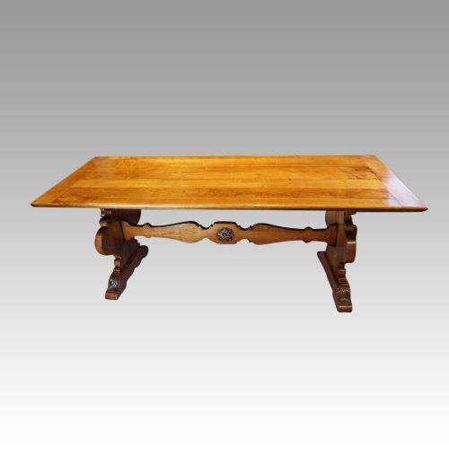 Antique Cherry Farmhouse Refectory Table