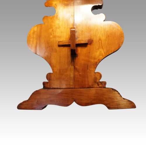 fig 2. Antique Cherry farmhouse refectory table