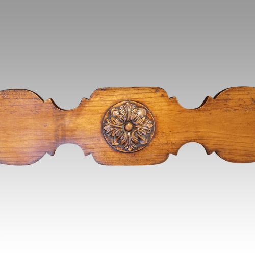 fig 8. Antique Cherry farmhouse refectory table
