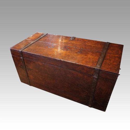 fig 1. Antique teak merchant’s chest