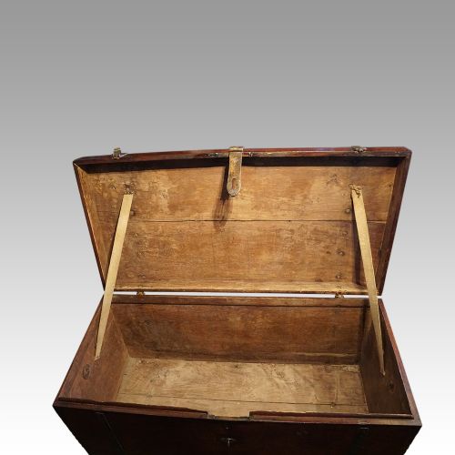 fig 3. Antique teak merchant’s chest