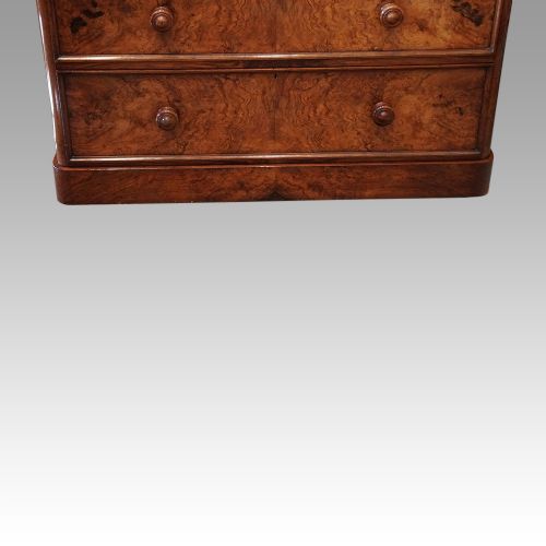 fig 5. Victorian walnut linen press