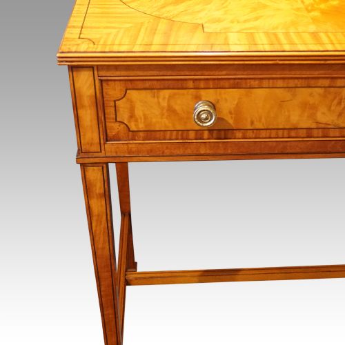 fig 1. Edwardian inlaid Satinwood side table