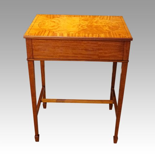 fig 2. Edwardian inlaid Satinwood side table