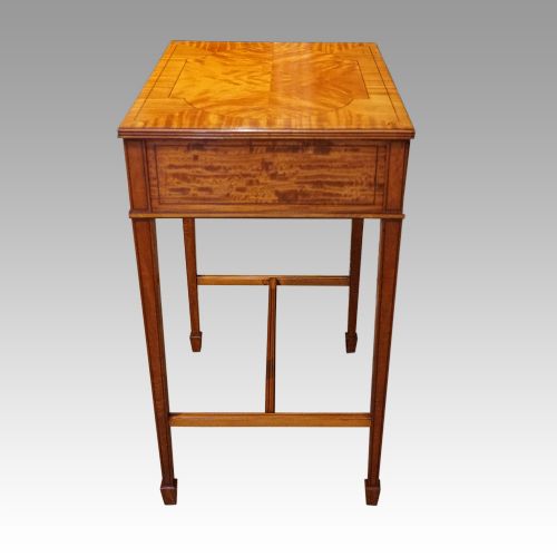 fig 3. Edwardian inlaid Satinwood side table