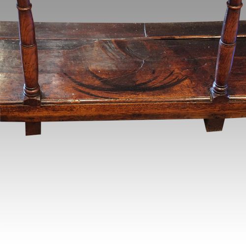 fig 4. Georgian oak pot board dresser base